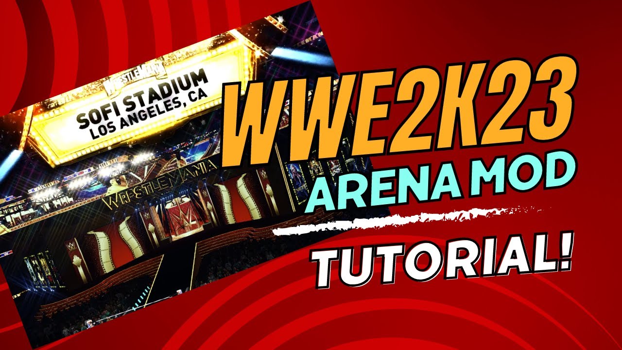 How to install Arena Mods in WWE2K23!! Feat. WM39 Arena!! #wwe2k23 #mods #wrestlemania39