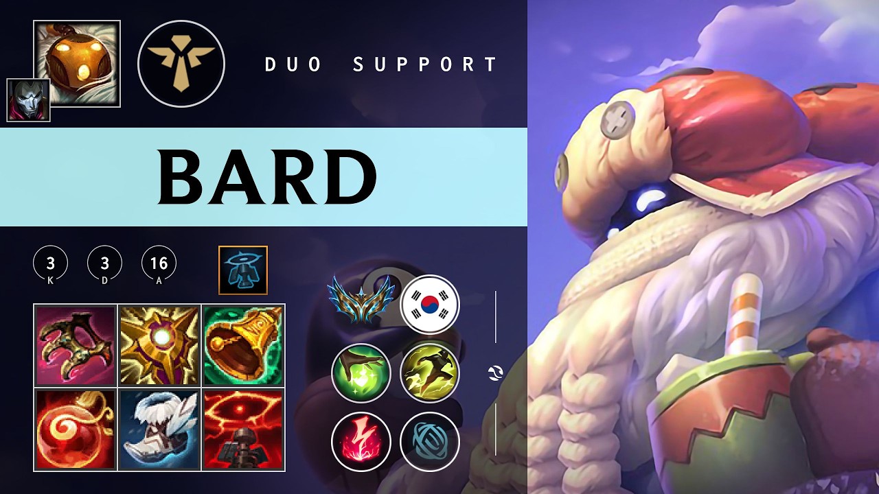 Bard Support vs Lulu - KR Challenger Patch 26.05