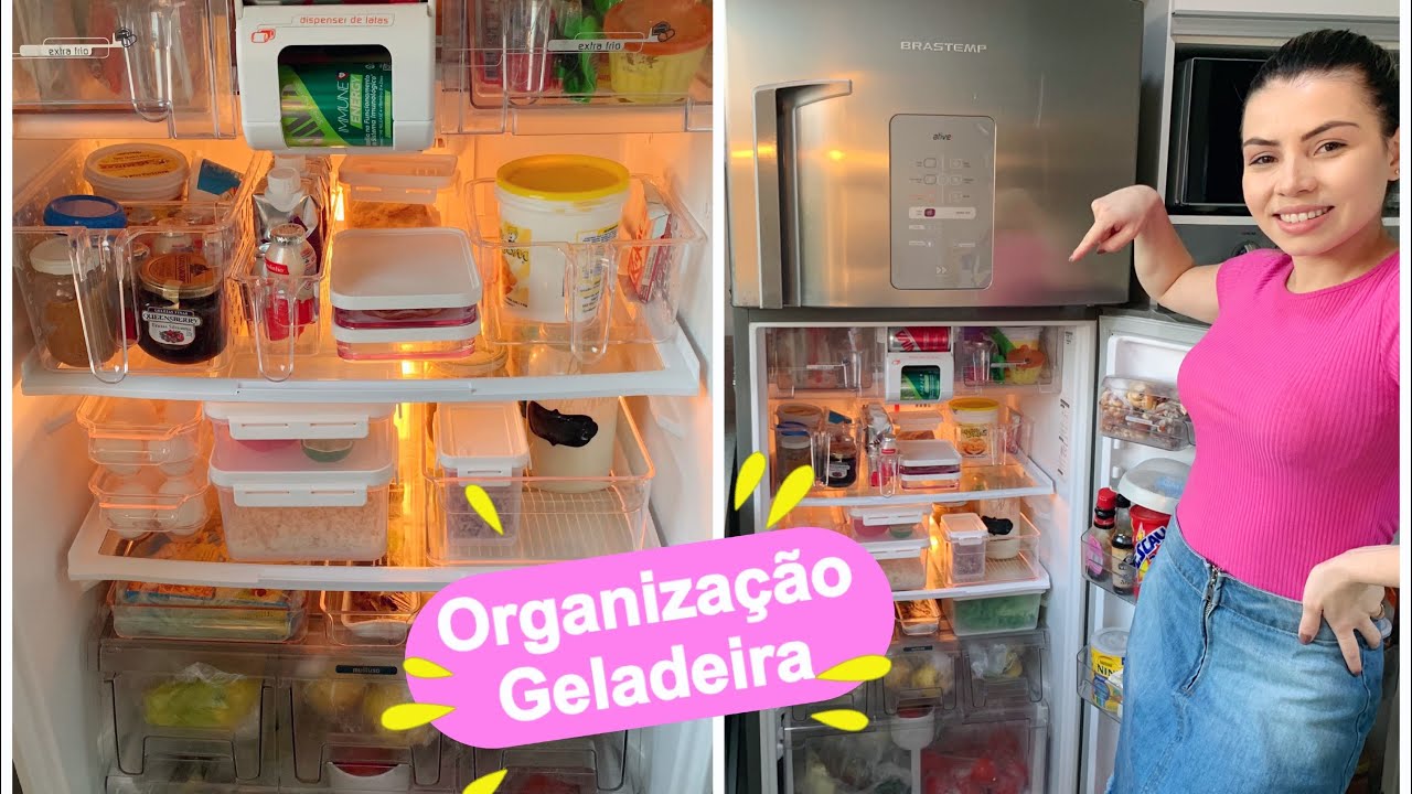 ORGANIZANDO A GELADEIRA + TOUR | #PALOMASOARES