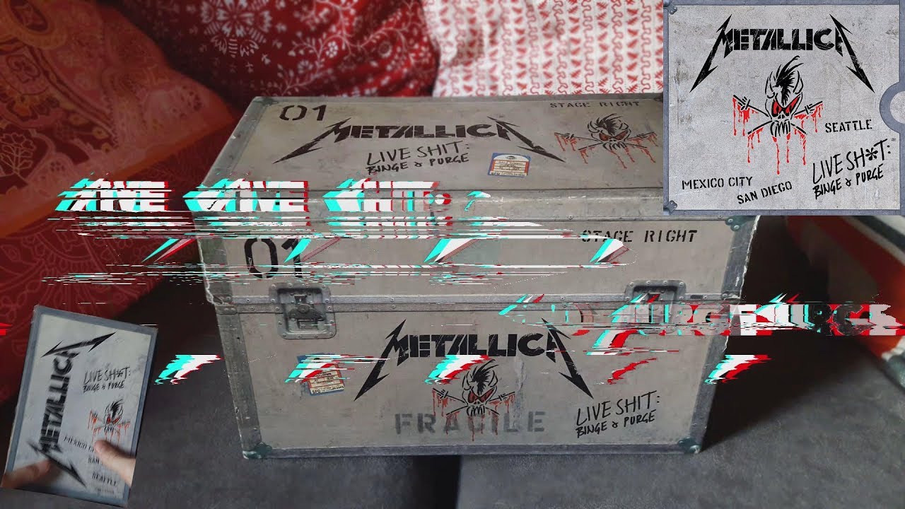 Metallica - Live Shit: Binge And Purge Unboxing