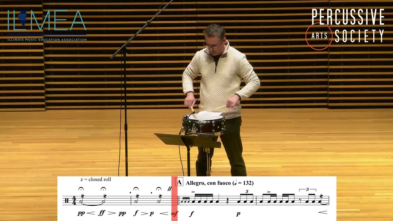 ILMEA Senior Concert Etude - Cycle 2 - Snare Drum