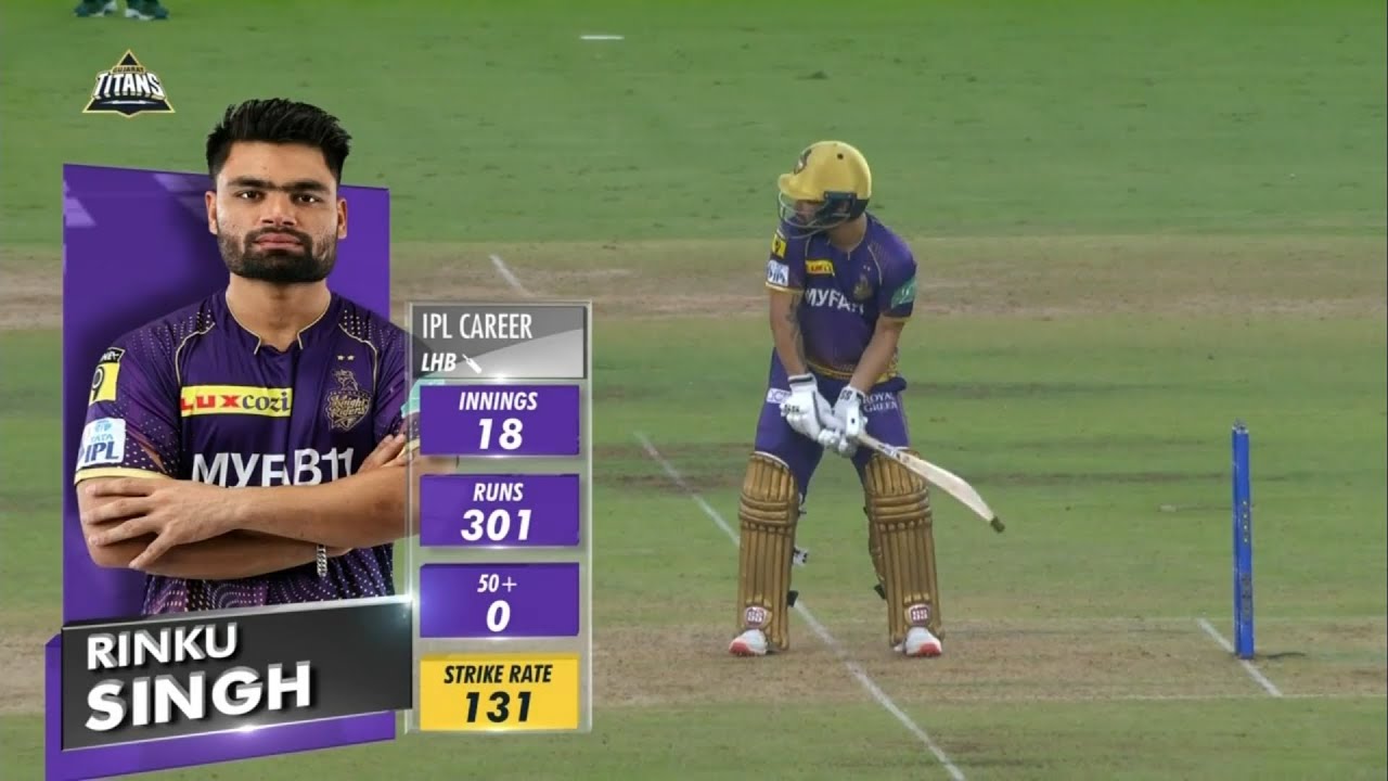 Rinku Singh's mind-blowing knock of 48*(21)
