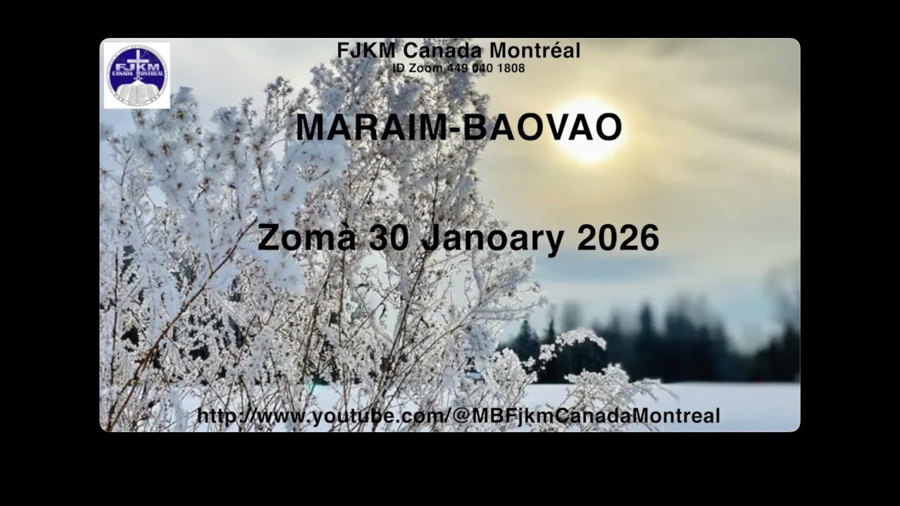 Zomà 30 Janoary 2026