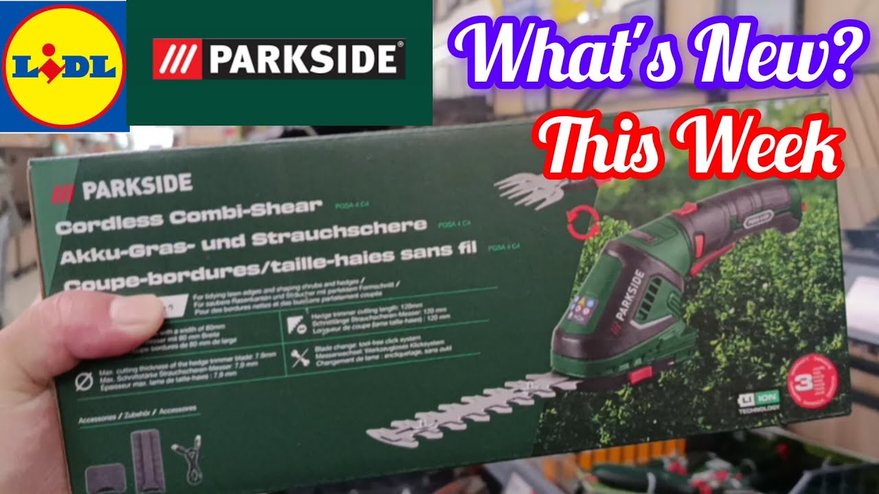 What's New in Middle of Lidl Parkside Tools 1st Week March 2026 
