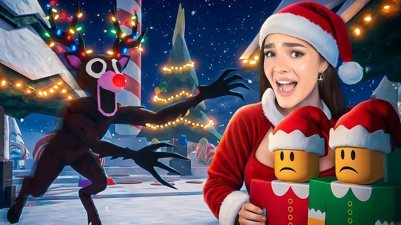 SALVEZ elfii de CERB in 99 de NOPTI in padure in ROBLOX!