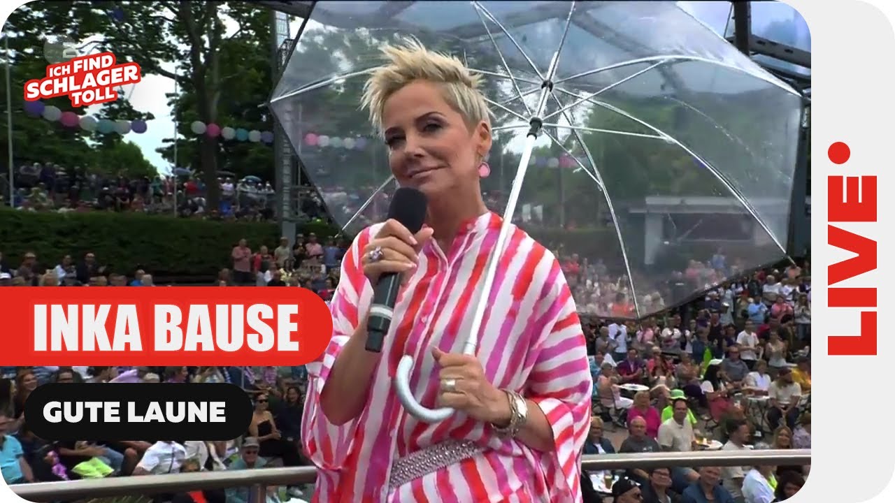 Inka Bause - Gute Laune (live im ZDF Fernsehgarten am 06.07.2025)