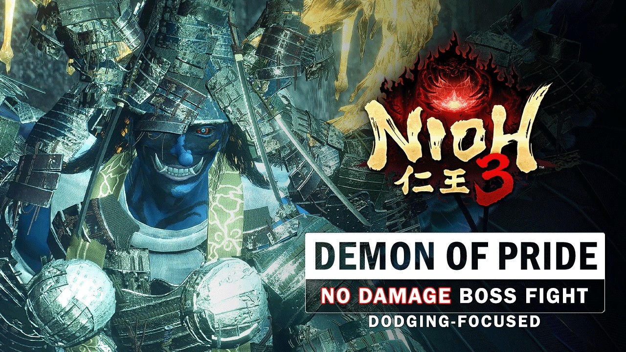 Nioh 3 - Demon of Pride Boss Fight (No Damage)