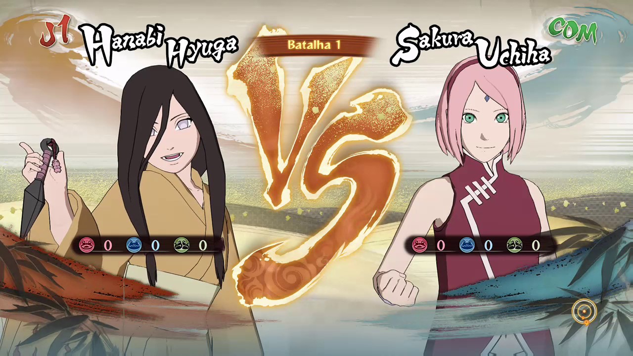 Naruto Storm 4 Road to Boruto Dublado PT-BR Hanabi Hyuga Vs Sakura Uchiha