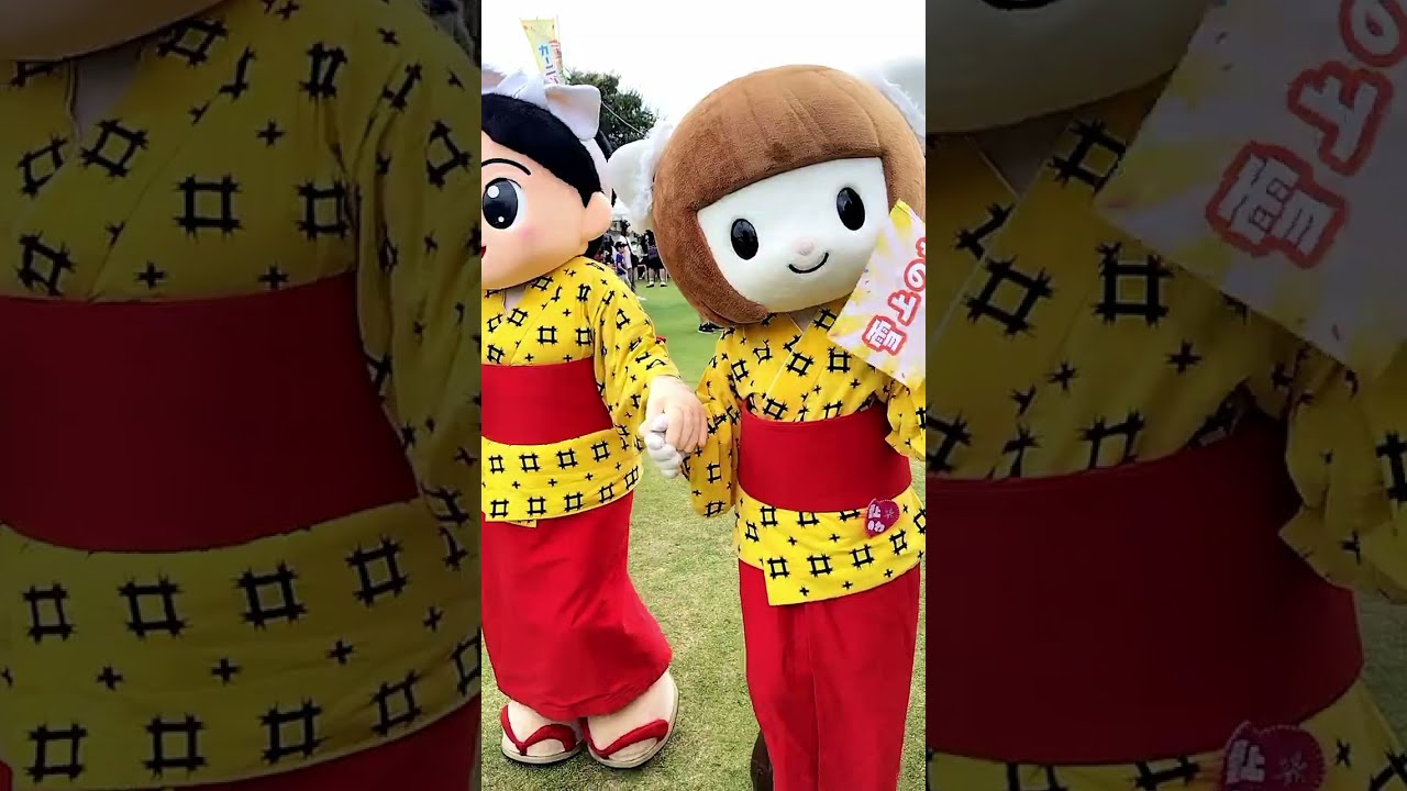【ご当地キャラカーニバル2025】 エイル・雪上のわ・ゆもみちゃん  スマホ撮影会編