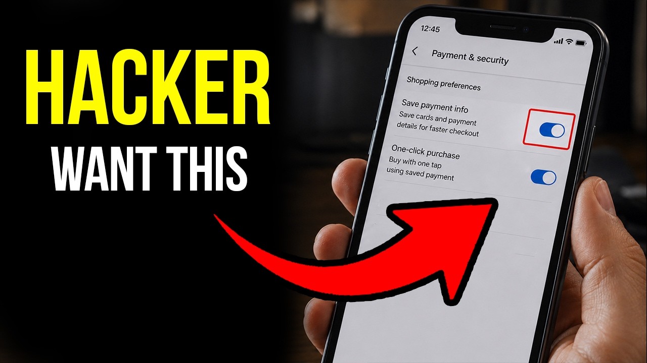 STOP Shopping on Your Phone! Turn This OFF to Block Hackers NOW