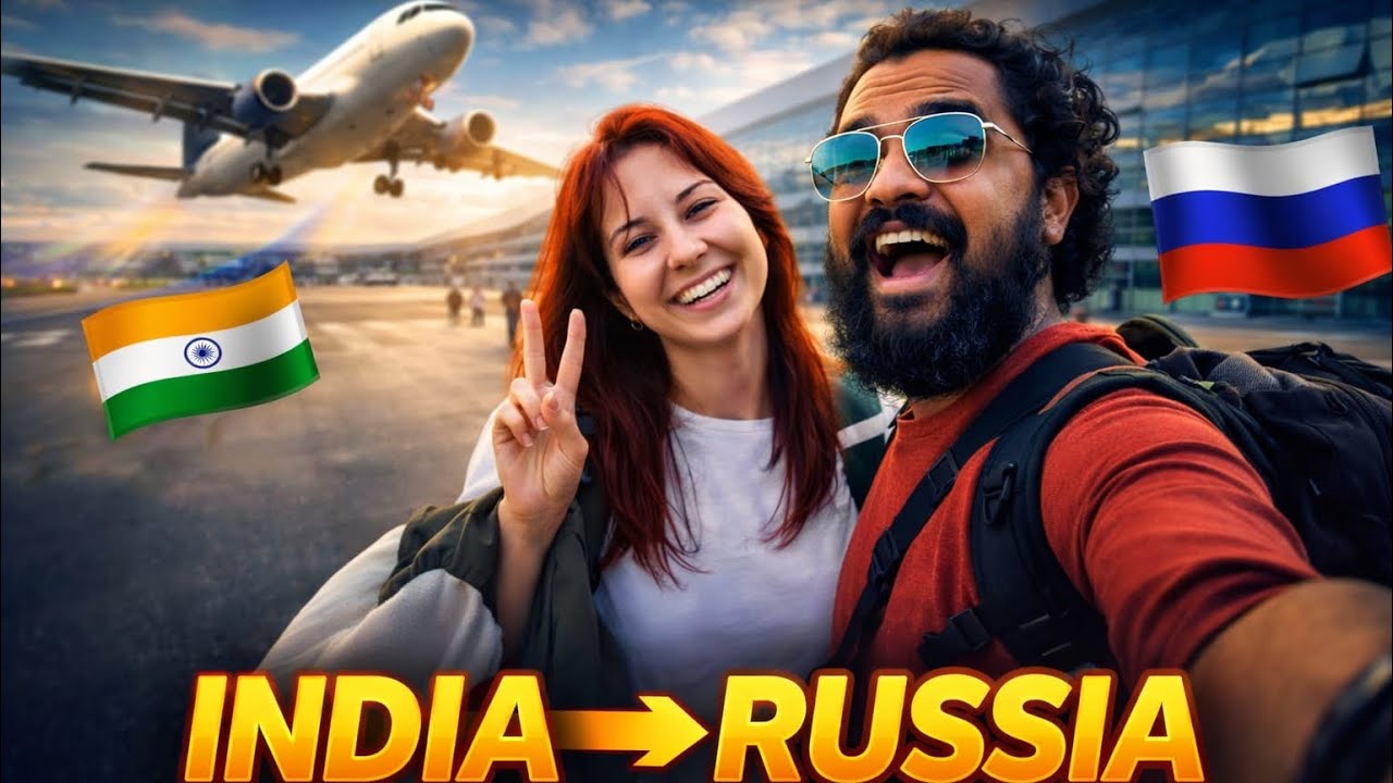 India to Russia Travel | Artist travelling world | Vikas nagvanshi vlogs | Day 1 