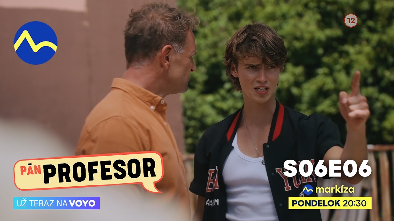 P&aacute;n profesor - už teraz na Voyo v pondelok 2. 3. 2026 o 20:30 na Mark&iacute;ze (s06e06)