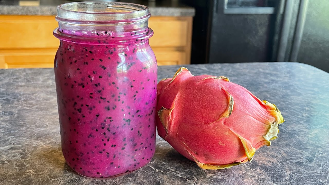 How to make Sugar-Free Dragon Fruit Simple Syrup