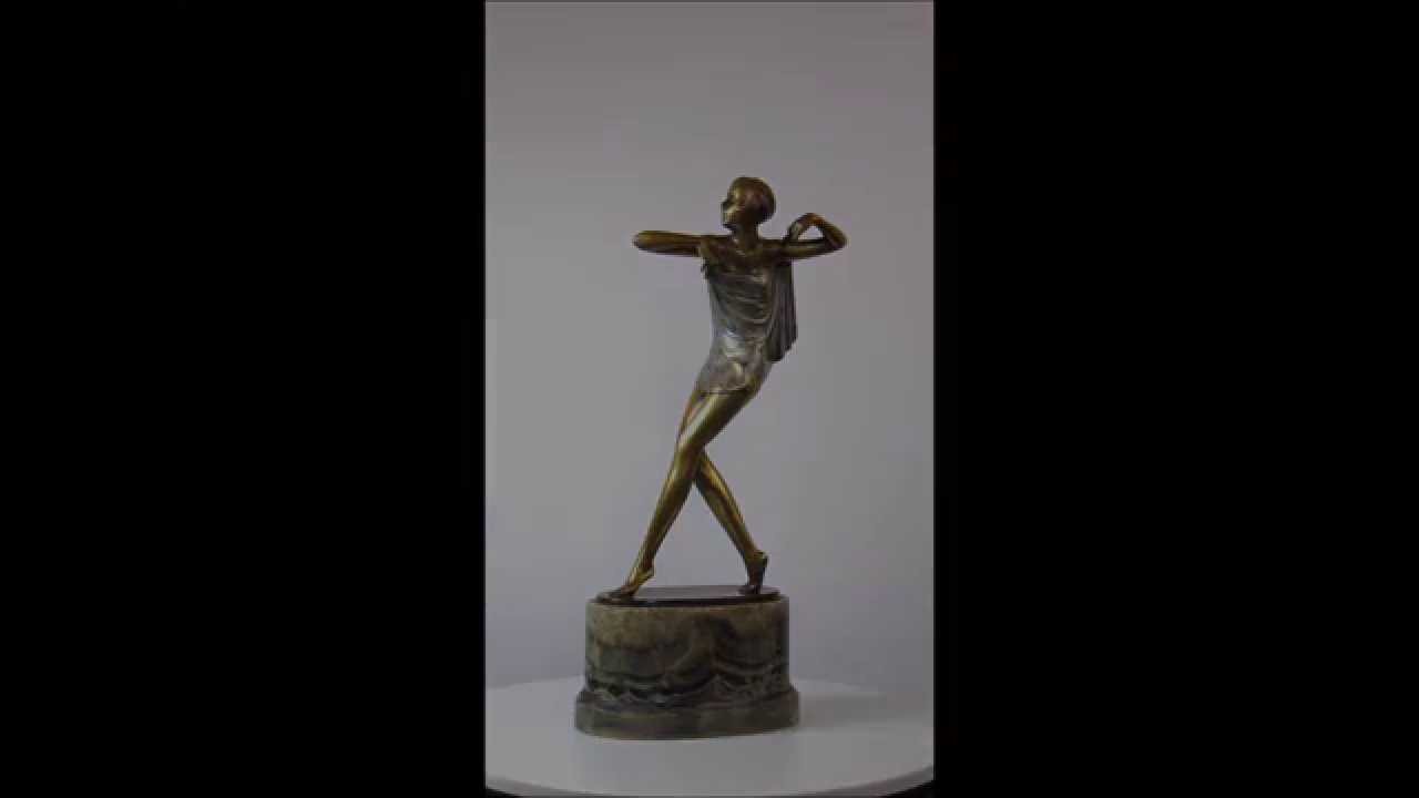 Lorenzl Art Deco Bronze Figurines for sale