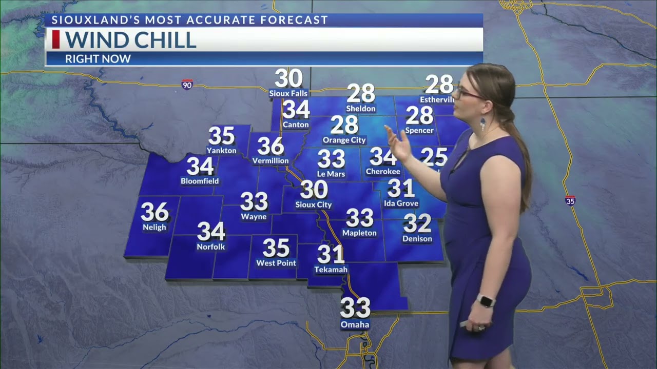 KCAU 9 Morning Forecast at 5 AM with Taylor King - 3/3/2026