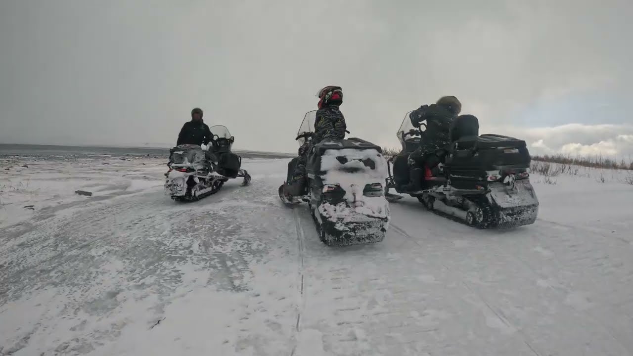 На снежиках по Арктике. Кольский полуостров, Мурманск 04-06.04.2025