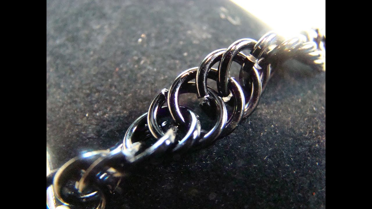 Chainmaille Spiral Technique | BEGINNER | The Crochet Crowd