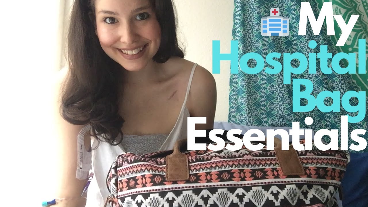 My Hospital Bag Essentials  - Chronic Illness Patient | Love Hard Fight Hard ♡