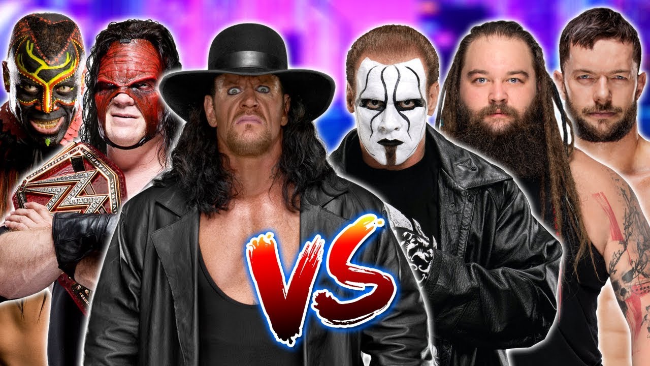 Boogeyman & Kane & Undertaker vs Sting & Finn Balor & Bray Wyatt (Spooky Tag Team Match)