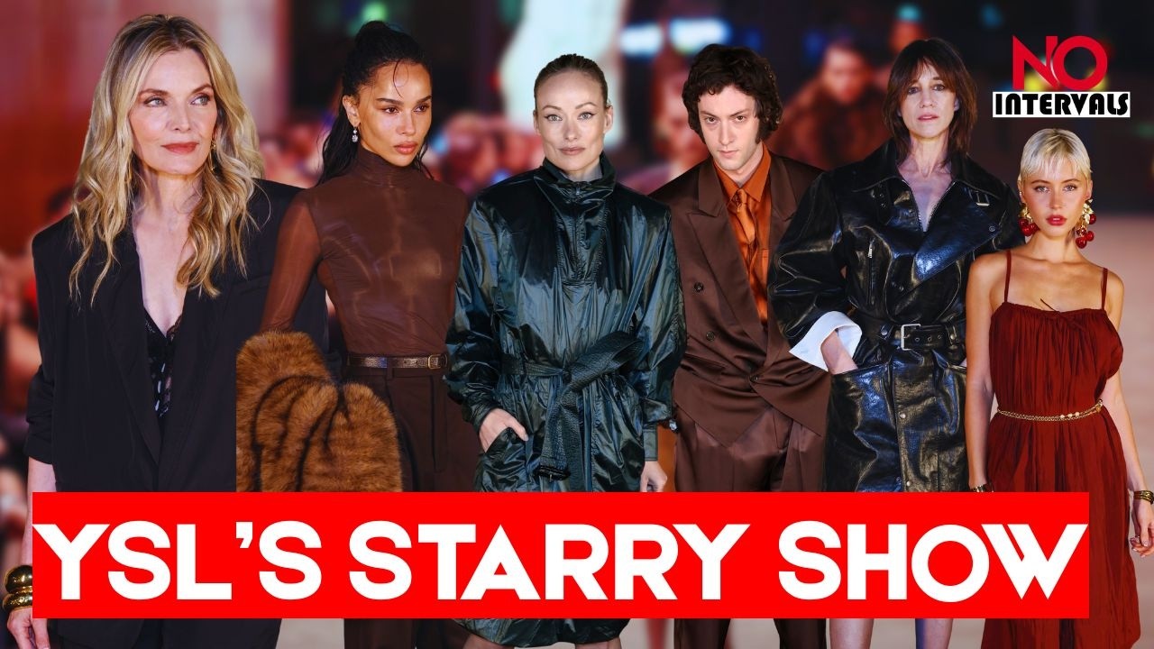 Anthony Vaccarello’s Powerhouse Saint Laurent Show At Paris Fashion Week | Fashion & Lifestyle