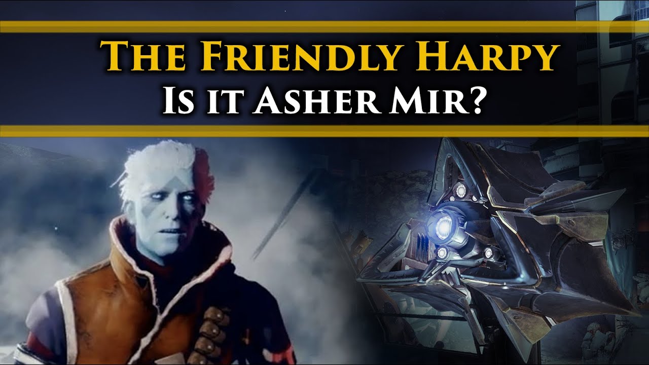 Destiny 2 Lore - The Mysterious Harpy in the Finale & why it was probably Asher Mir!
