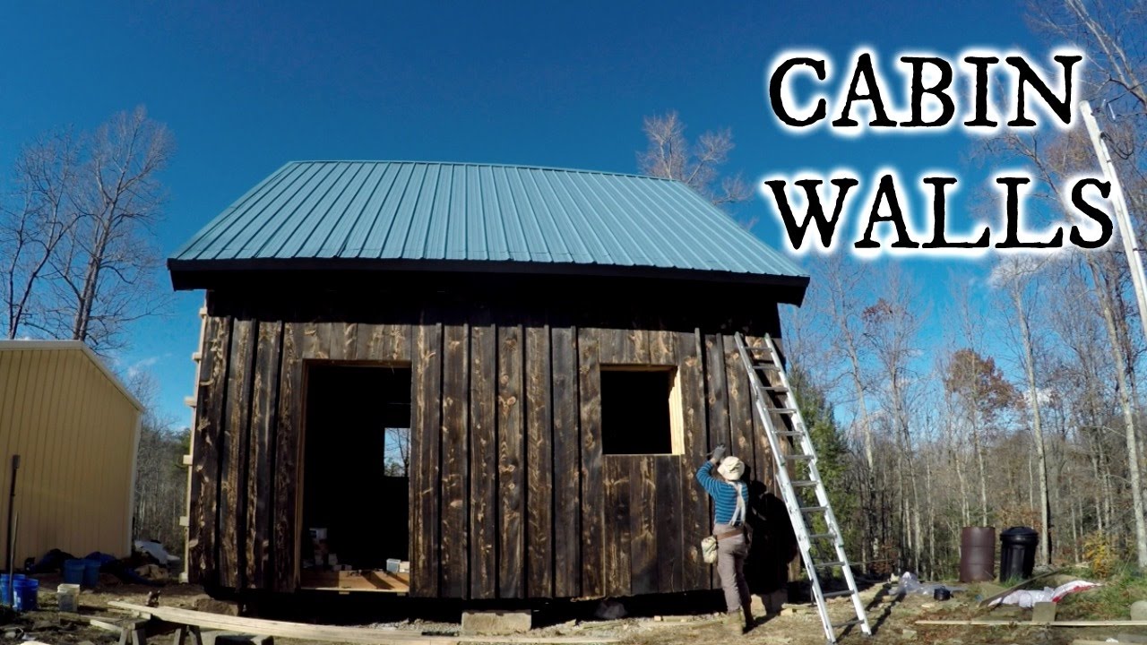 Our timber frame cabin part XIV: YAKISUGI HEMLOCK SIDING