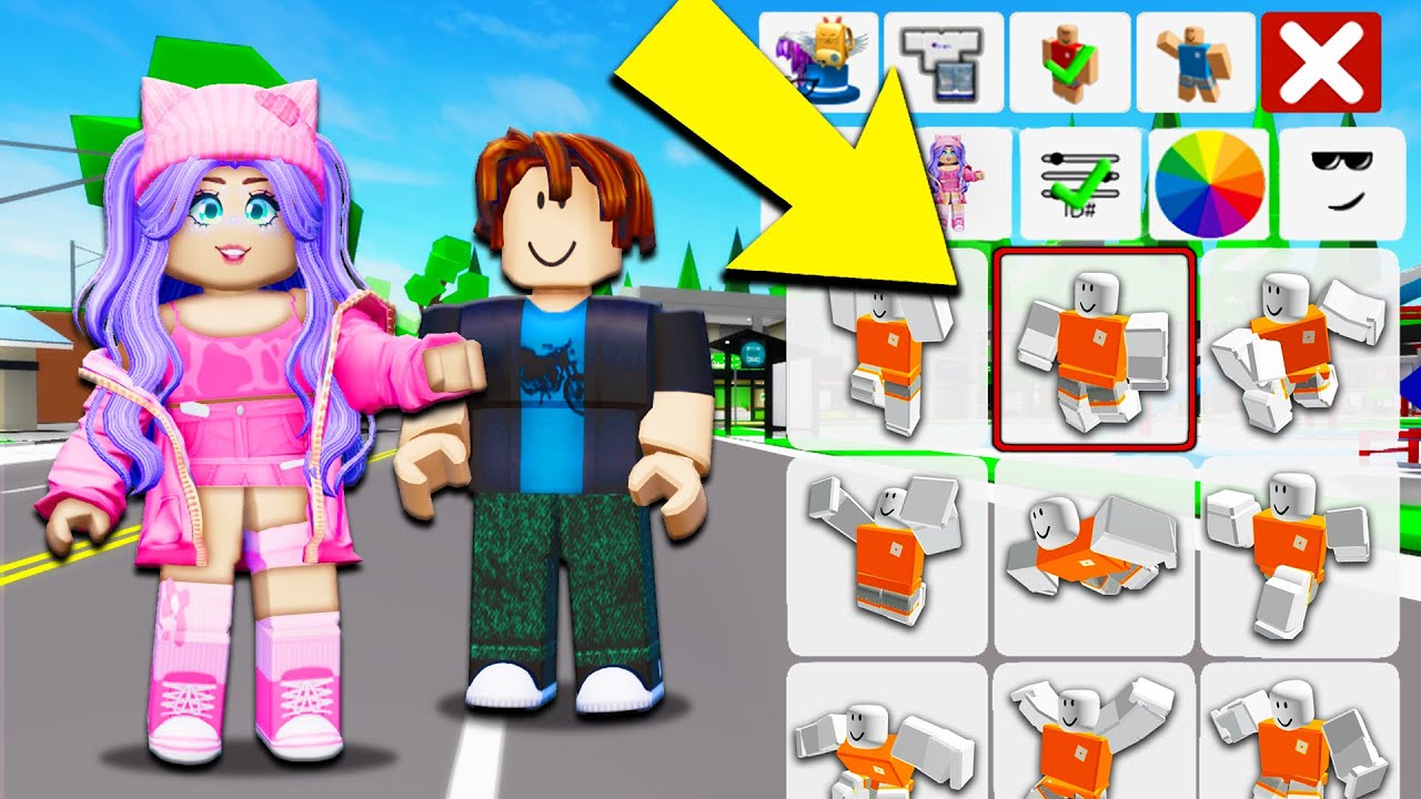 HOW TO USE SECRET ANIMATIONS in Brookhaven!