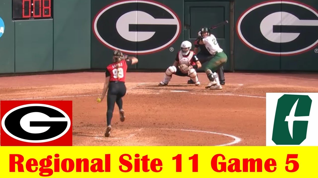 Charlotte vs #11 Georgia Softball Highlights, 2024 NCAA Regional Site 11 Game 5