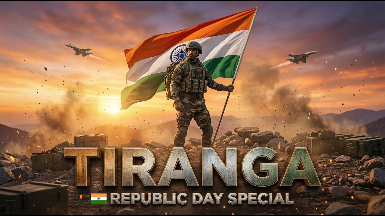 Tiranga (Official Video) | Nitin | New Deshbhakti Song 2026 🇮🇳 | Republic Day Special