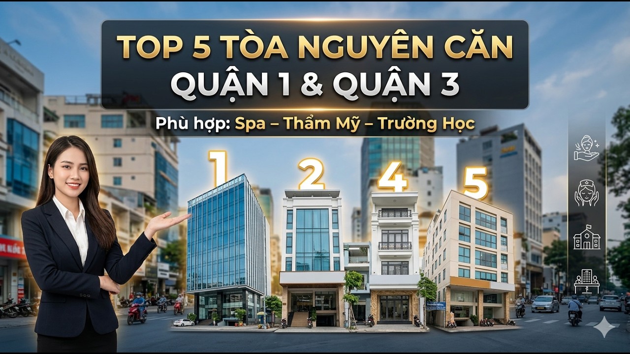Cho thuê tòa nhà nguyên căn để làm Trường học, ANh Ngữ, Spa, Thẩm Mỹ, Matxa tại Q10, Q3 #vpexpress