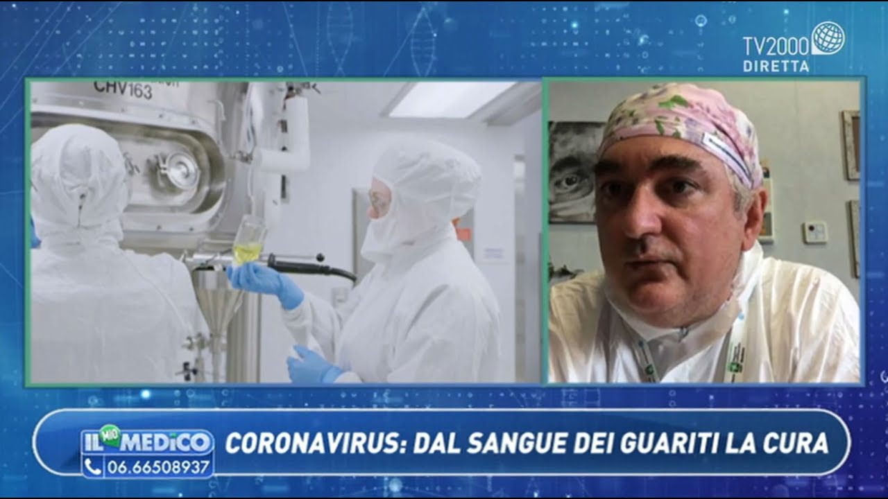 Il Mio Medico - Plasmaterapia contro il coronavirus