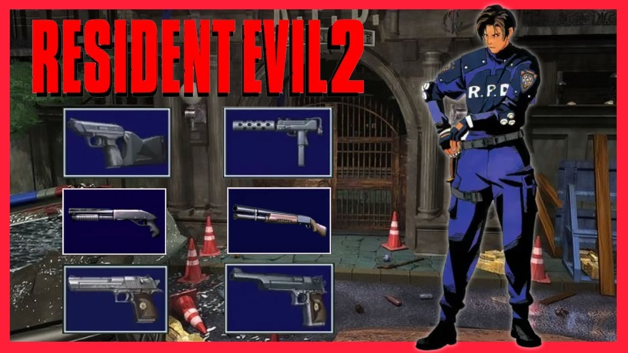 Resident Evil 2 - All Weapons & Upgrade Location Guide