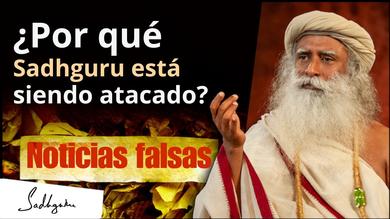 La verdad detrás de las acusaciones contra Sadhguru | Sadhguru Español, voz doblada con IA