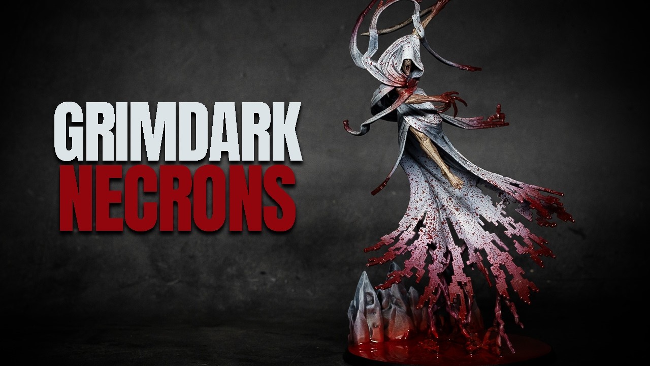 Как легко покрасить мрачных некронов &mdash; осколок К'Тан Ночного Призывателя