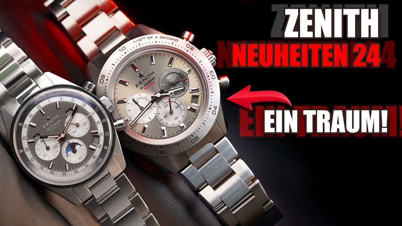 Die BESTE Chronomaster Sport: ZENITH Neuheiten 24