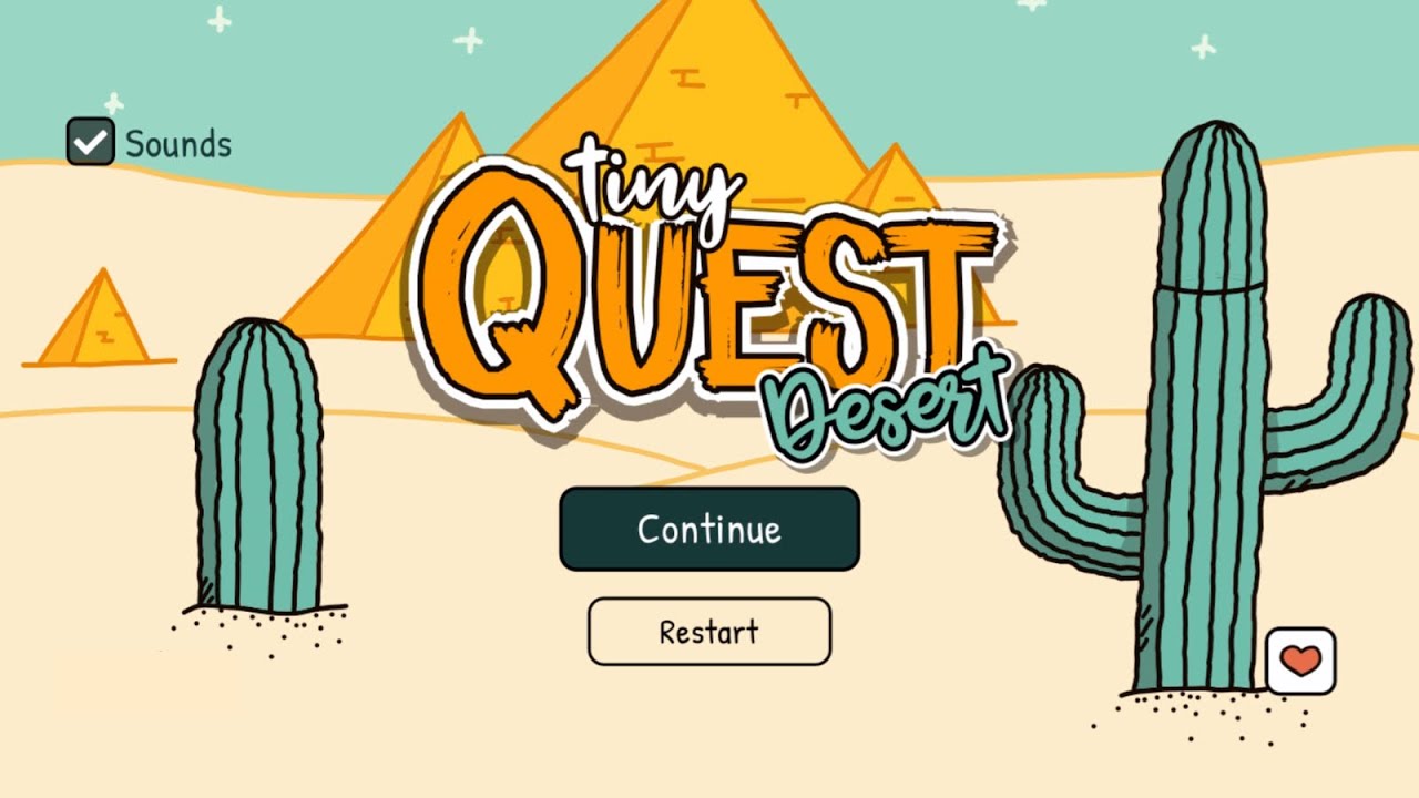 Tiny Quest : Desert | Full Game | Puzzle Walkthrough