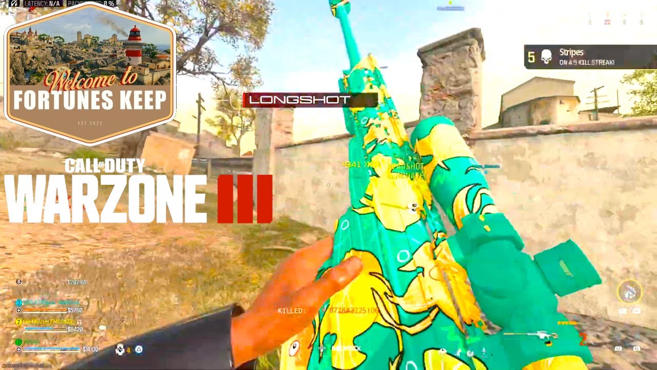 Warzone 3 Trios Resurgence Gameplay Fortune's Keep PS5 (No Commentary)