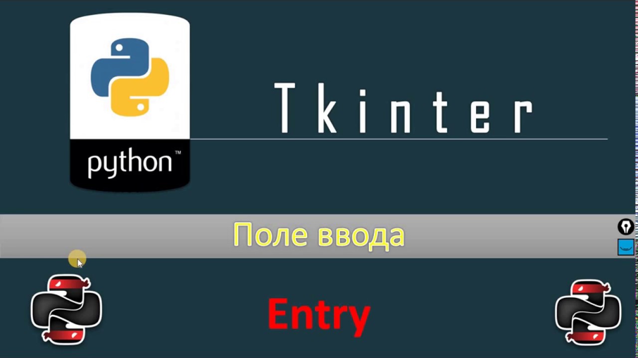 Python & Tkinter - Поле ввода