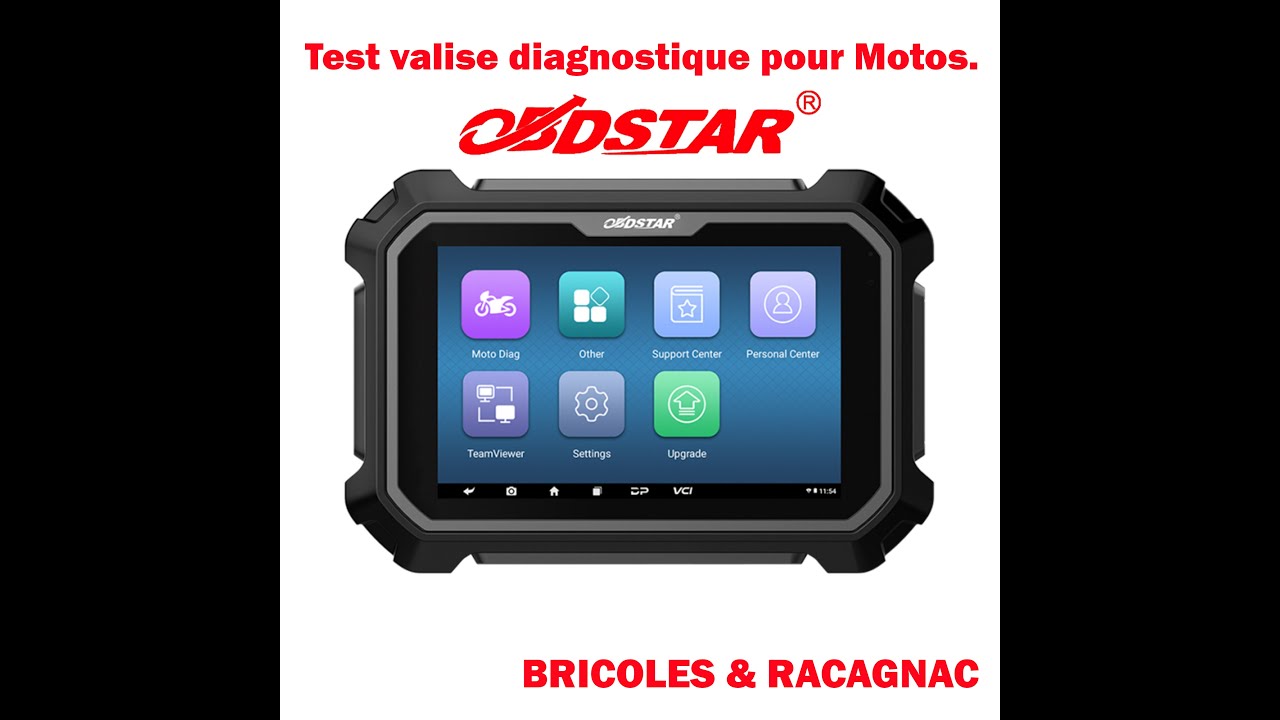 👍👍Test + démo, Valise Diagnostique, très complète, pour Motos. 👍👍