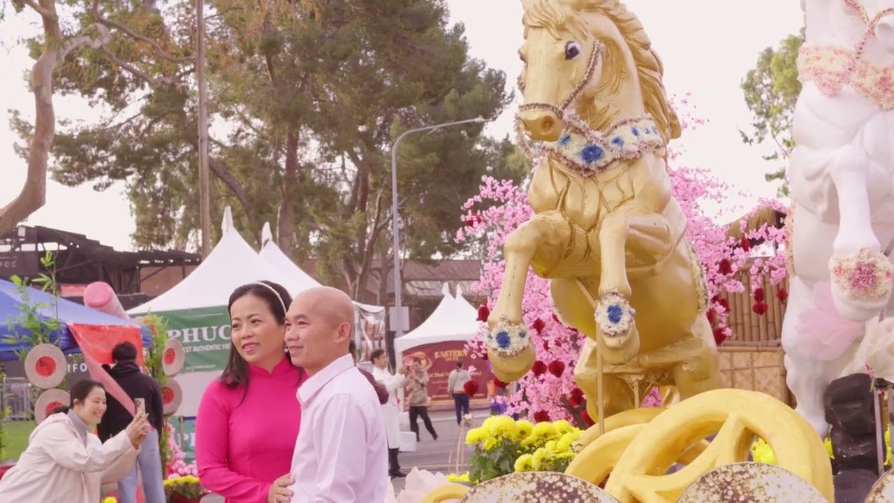 Đón Tết & Valentine Tại Lễ Hội Phố Hoa Garden Grove