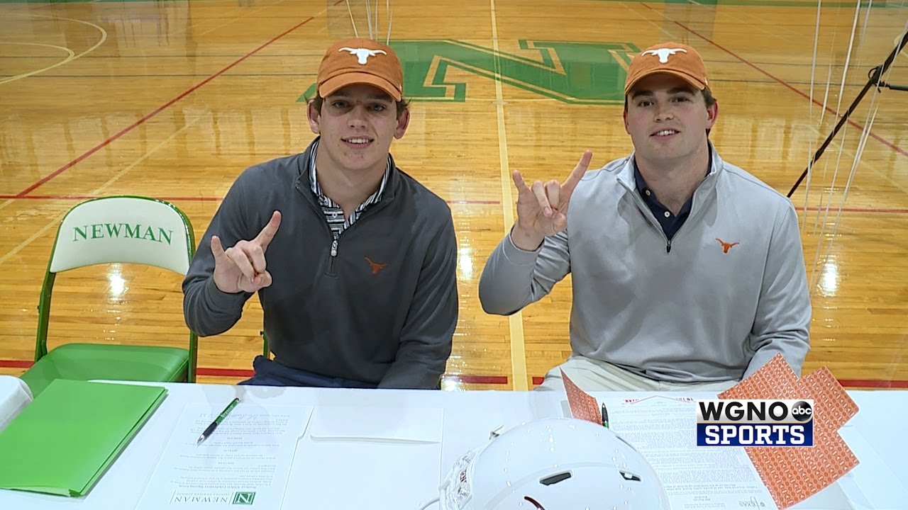 Isidore Newman Signing Day, Jan. 3, 2023, WGNO Sports