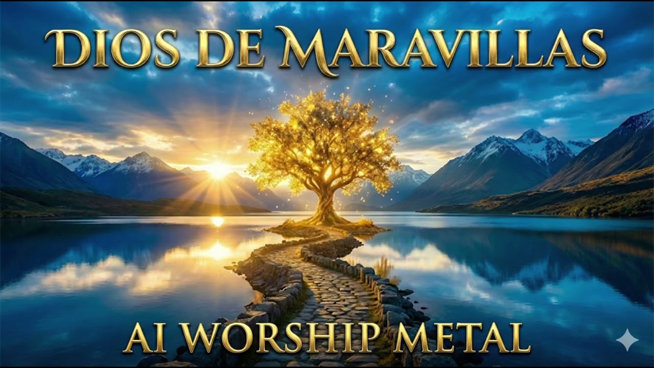 DIOS DE MARAVILLAS (Symphonic Metal Cover) - Christine D'Clario | AI Worship Metal