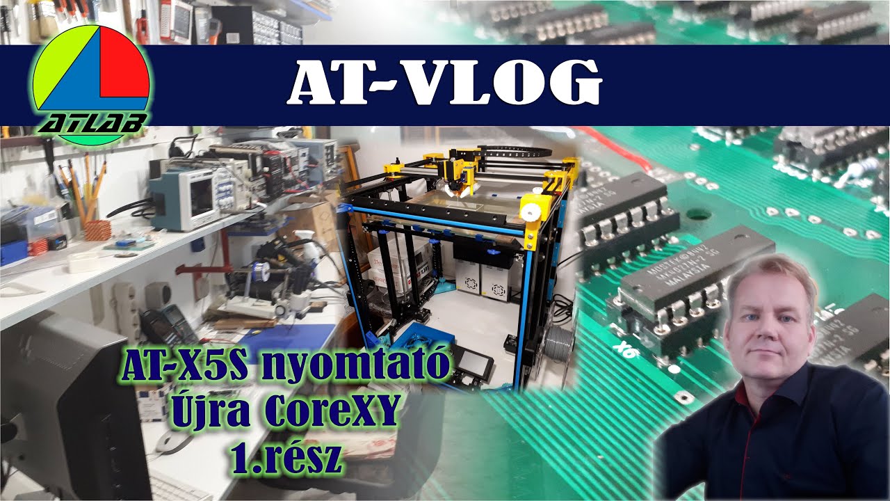 ATLAB X5S. &Uacute;jra CoreXY - 1. r&eacute;sz