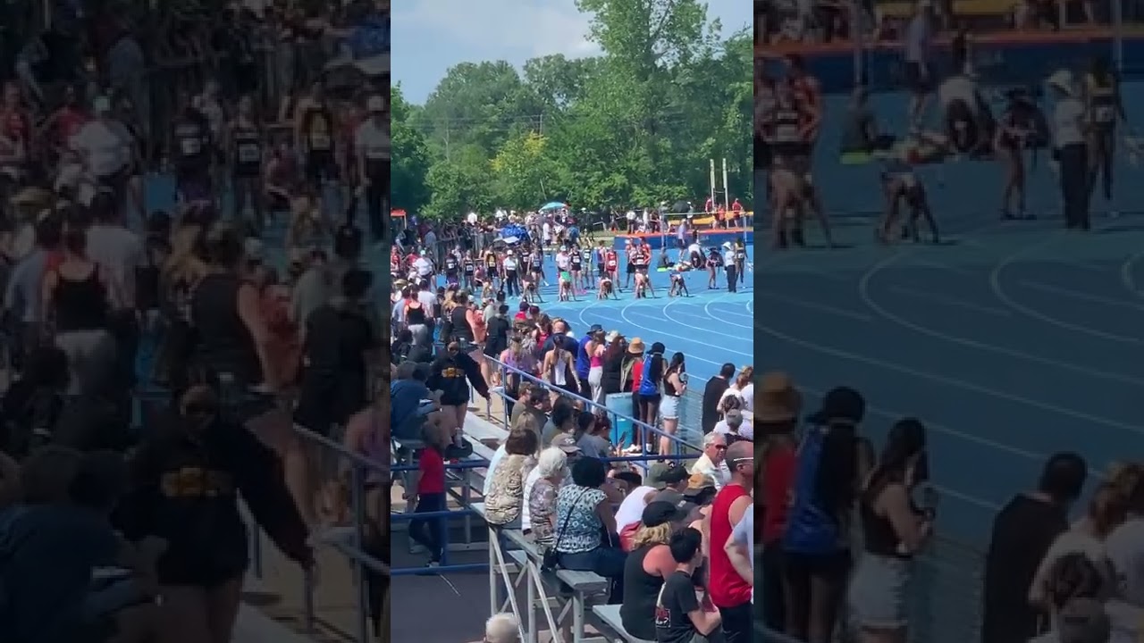 Senior Girls 100m Heat 1 - OFSAA West Region Track & Field 2022