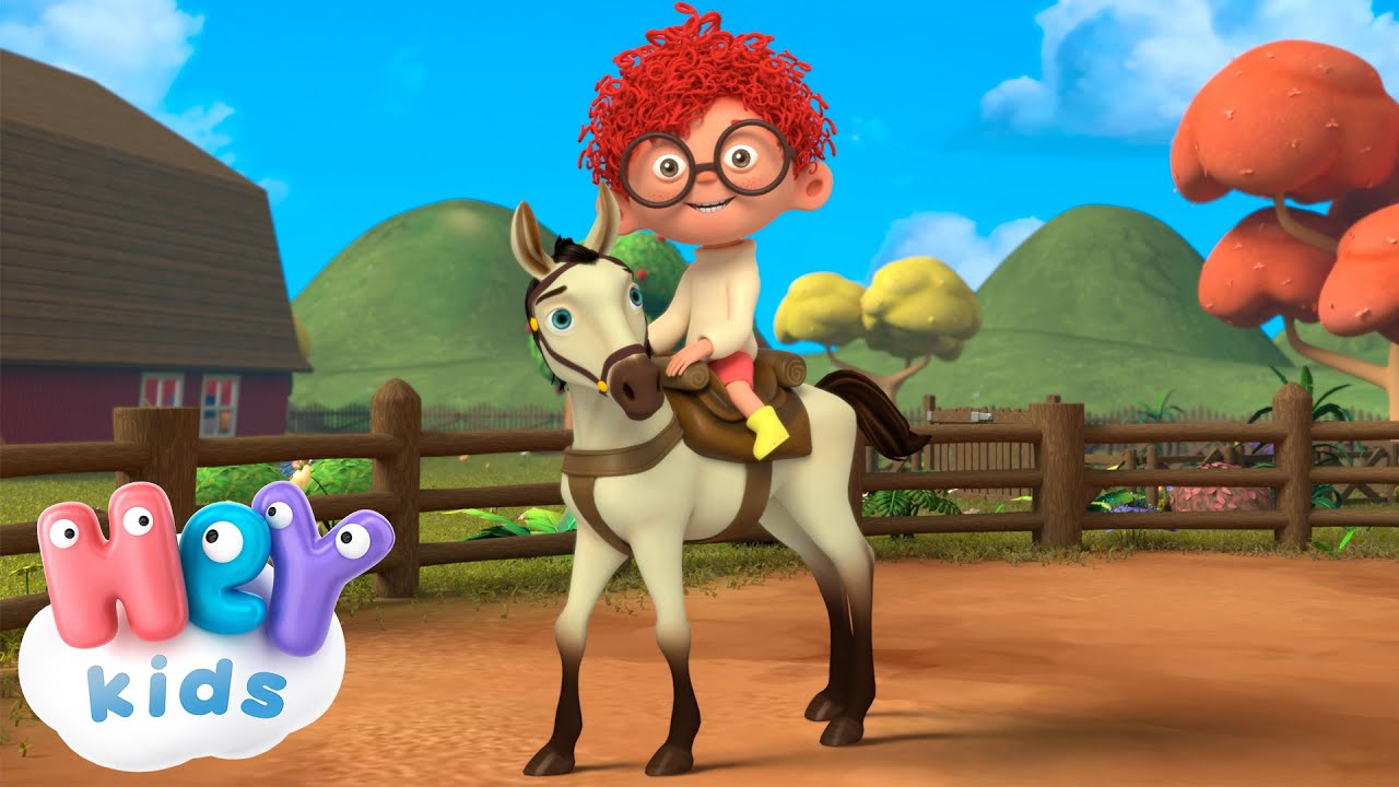 Ich reit gern auf meinem Pferd | Lied f&uuml;r Kinder | HeyKids Kinderlieder TV