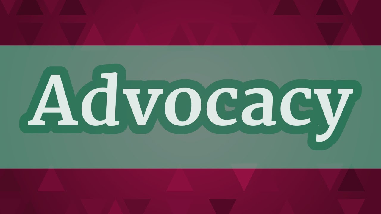 Произношение слова ADVOCACY • Как произносится слово ADVOCACY