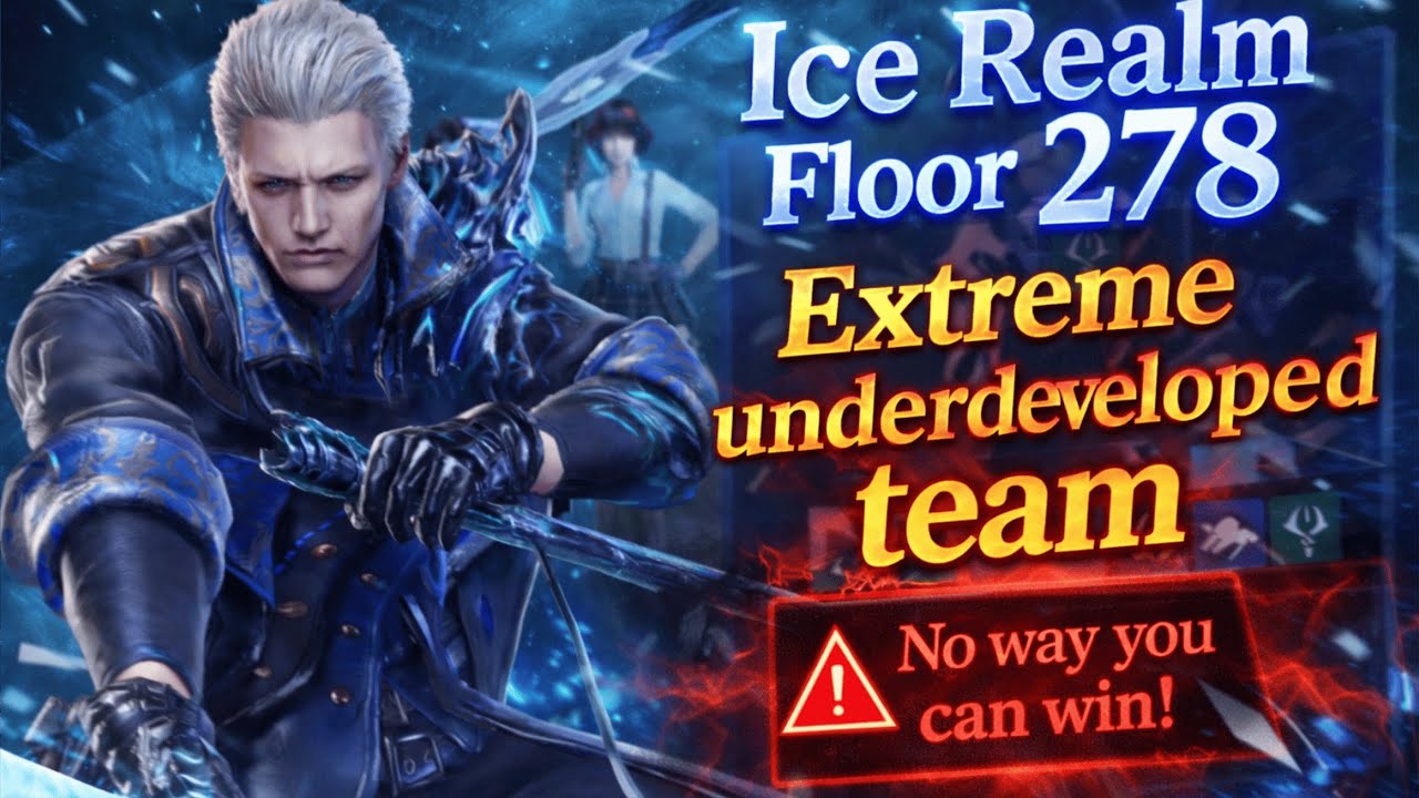 Devil May Cry Peak of Combat – Extreme Challenge: Floor 278 Ice Realm (Impossible!)