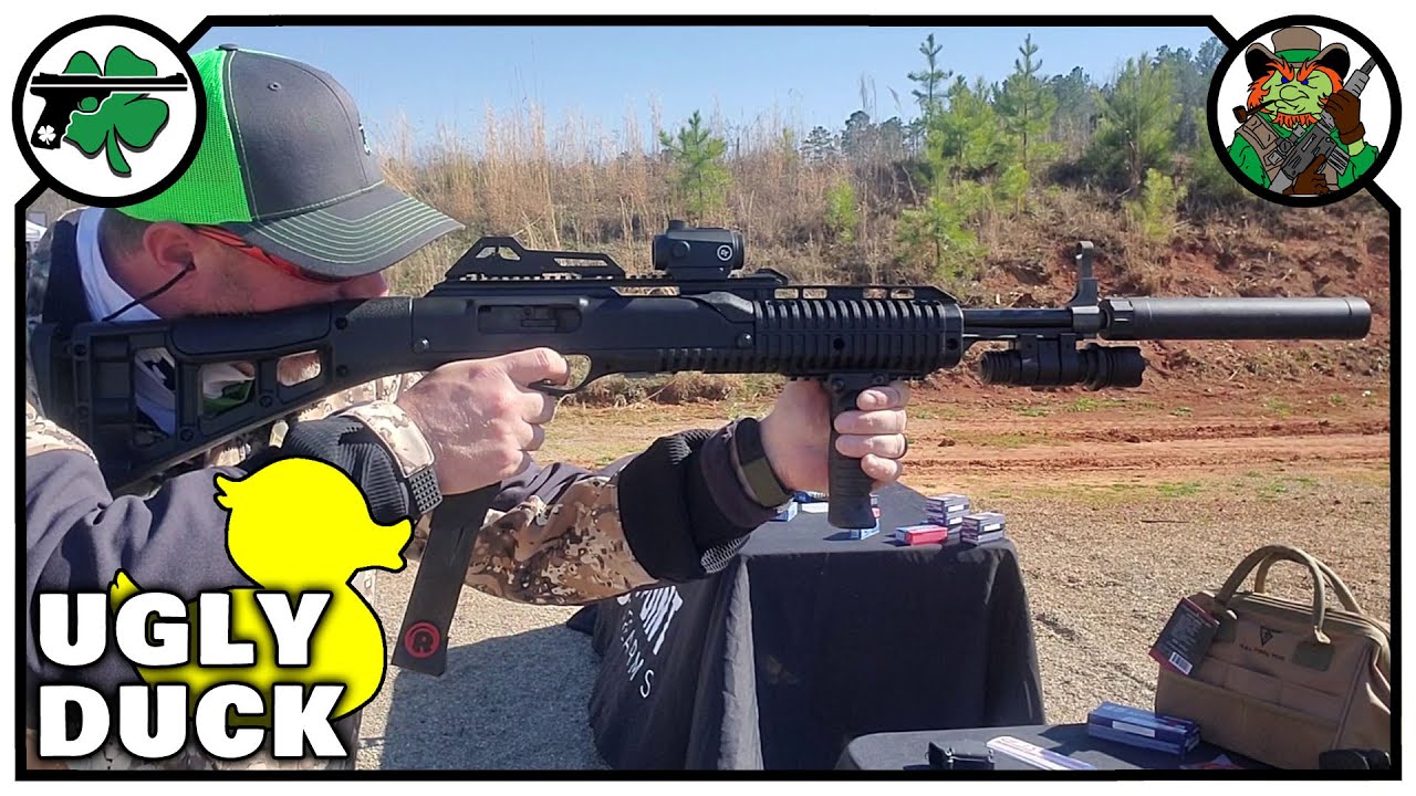 Suppressed Hi Point Carbine 45 ACP
