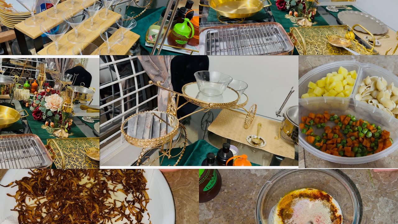 Dawat Preparations | How to manage a Grand  Dawat and Table Setting and Decor Ideas