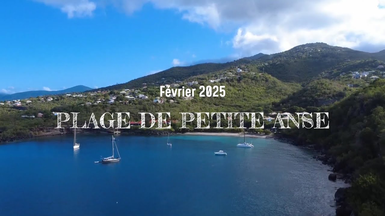 Plage de Petite Anse - Bouillante (Guadeloupe) #drone #dji #travel #guadeloupe